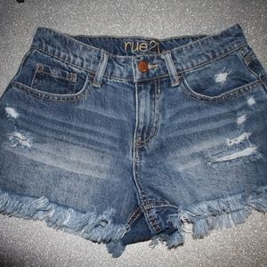 Jean shorts
